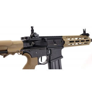 АВТОМАТ ПНЕВМ. G&G CM16 Raider L 2.0E, body - plastic Desert Tan (130-140 m/s) EGC-16P-R2E-DNB-NCM